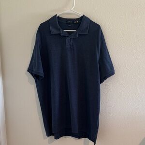 Polo by Ralph Lauren Men's Deep Blue Polo Shirt